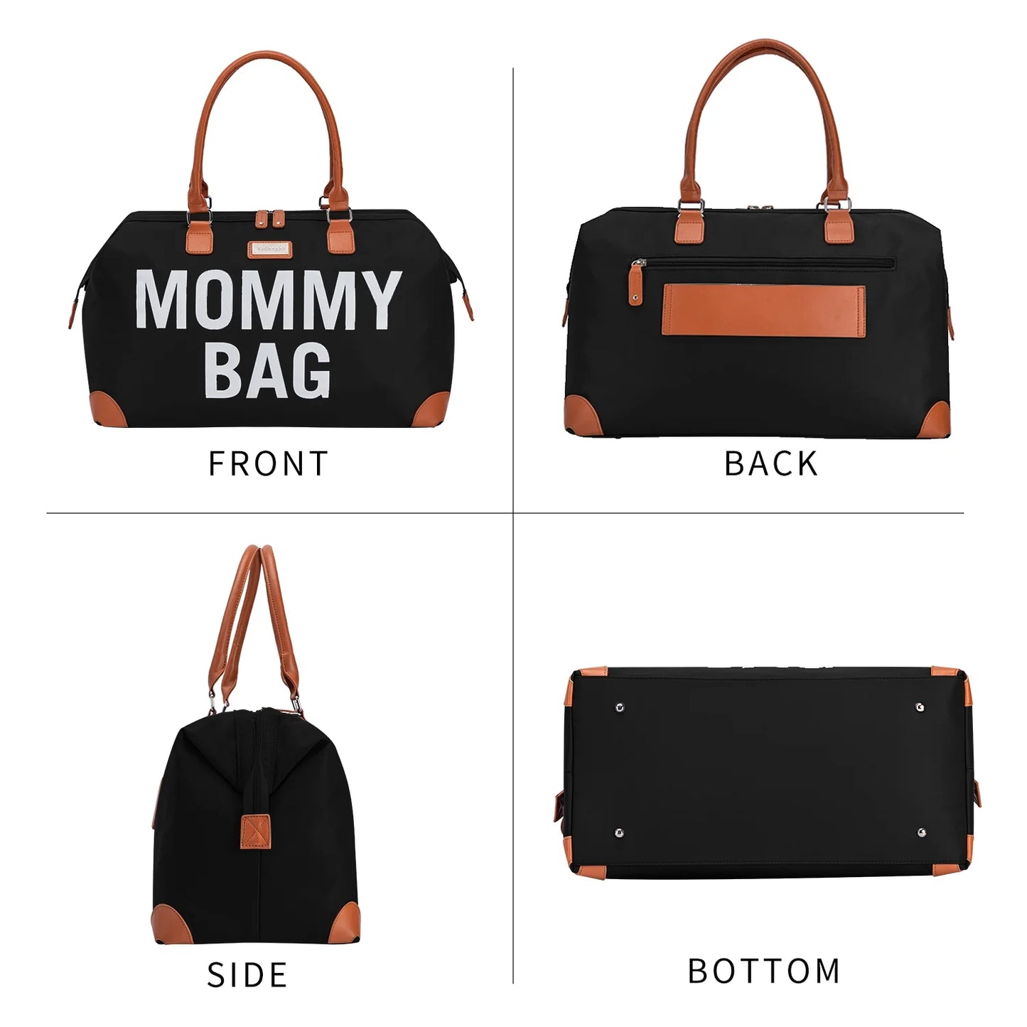 Mommy Hospital Bag with 2 Organizing Pouches