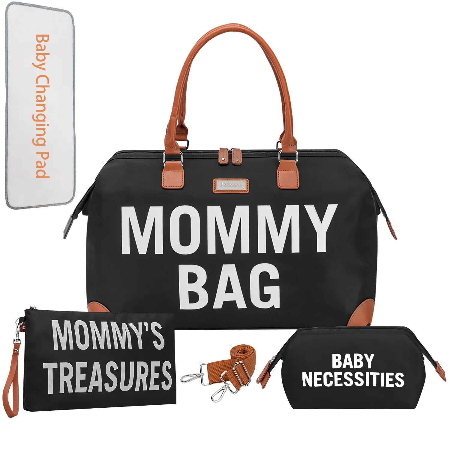 Mommy Hospital Bag with 2 Organizing Pouches